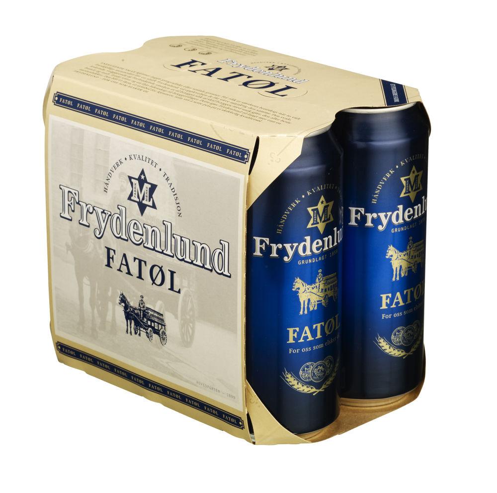 Frydenlund Fatøl 0,5 l 6 pk - inkl. pant