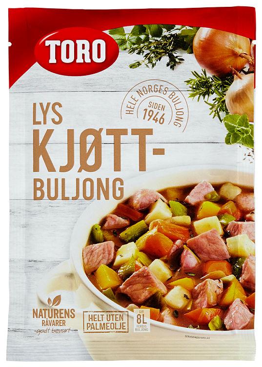 Buljongpulver Lys 120g Toro