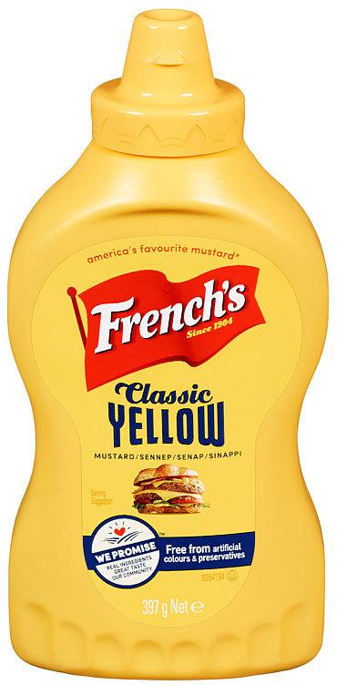 Mustard Yellow Classic 397g Frenchs