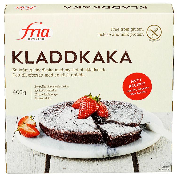 Kladdkaka Sjokolade glutenfri 400g Fria