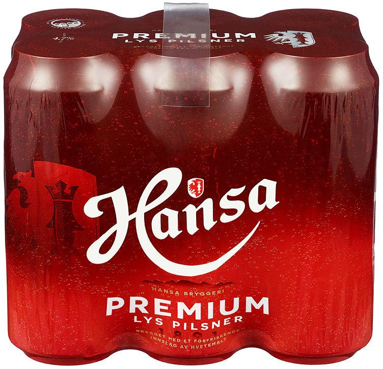 Hansa Premium 0,5lx6 boks