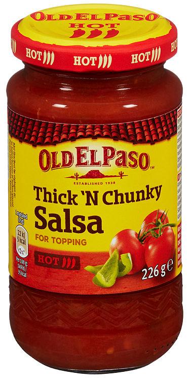 Taco Salsa Hot 226g Old El Paso