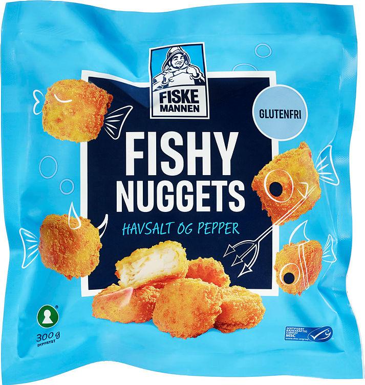 Fishy Nuggets Havsalt/Pepper 300g Fiskemannen