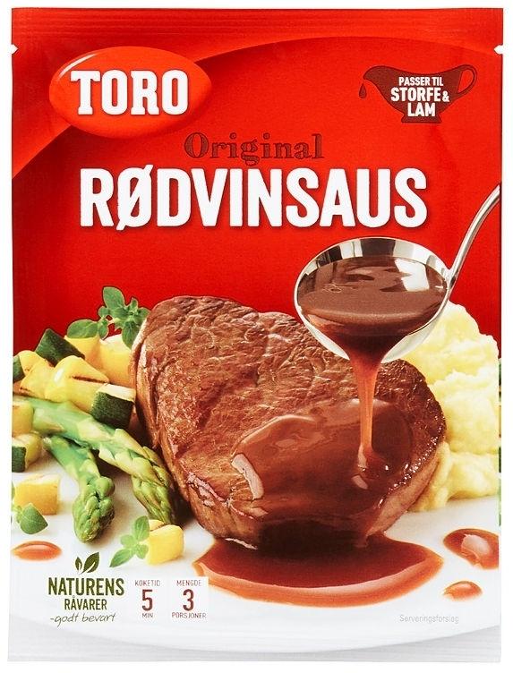 Toro Rødvinsaus Original 31 g