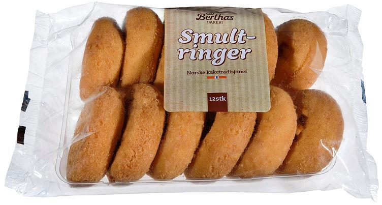 Smultringer 12pk 408g Bakeverket
