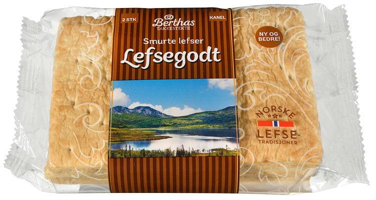 Lefsegodt m/Kanel 2pk 220g Berthas