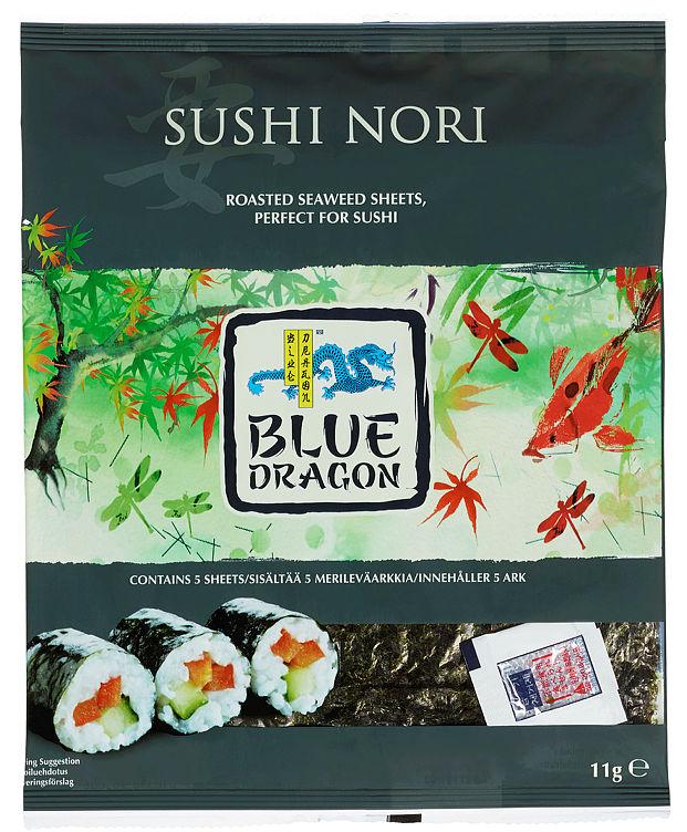 Sushi Nori 11g Blue Dragon