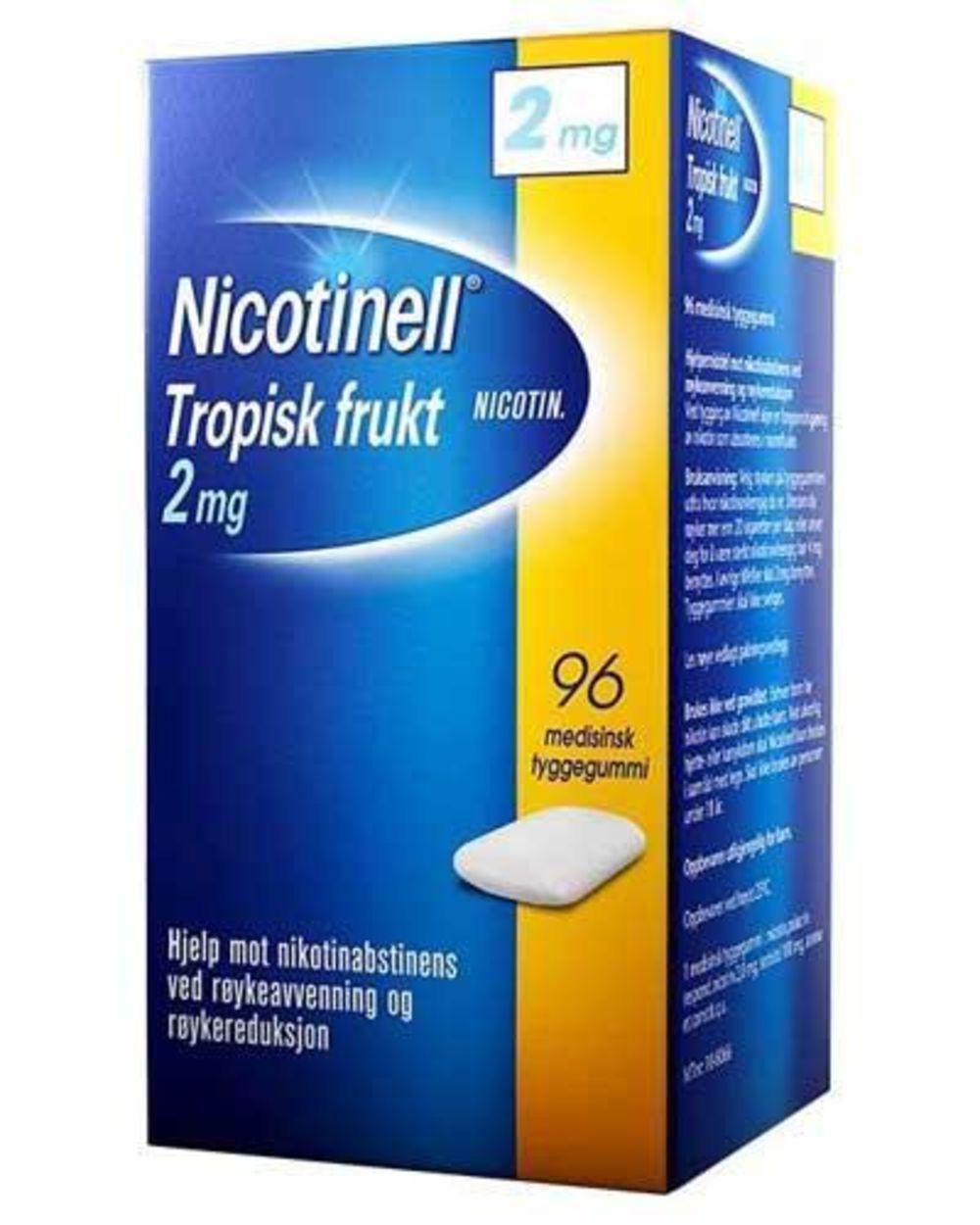 Nicotinell Tropisk 2 mg, 96 stk