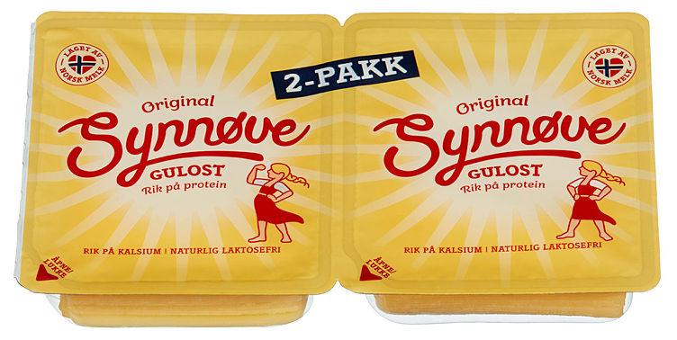 Gulost Original skivet 500g Synnøve