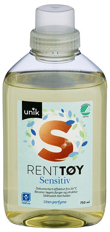Tøyvask Color Flytende Sensitiv 750ml Unik