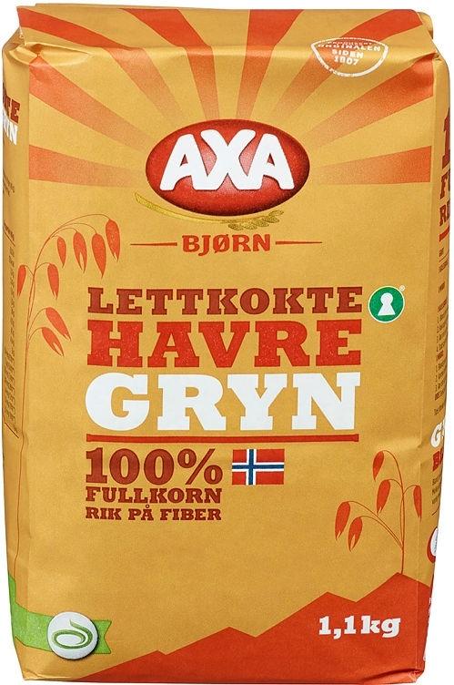 Axa Havregryn Lettkokt 1,1 kg