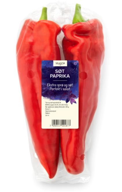 Paprika 2pk Søt