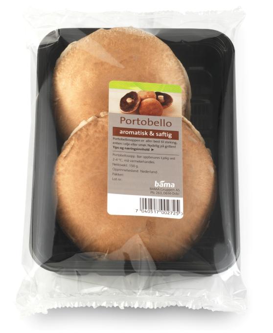 Portobello Sopp 150g pakke