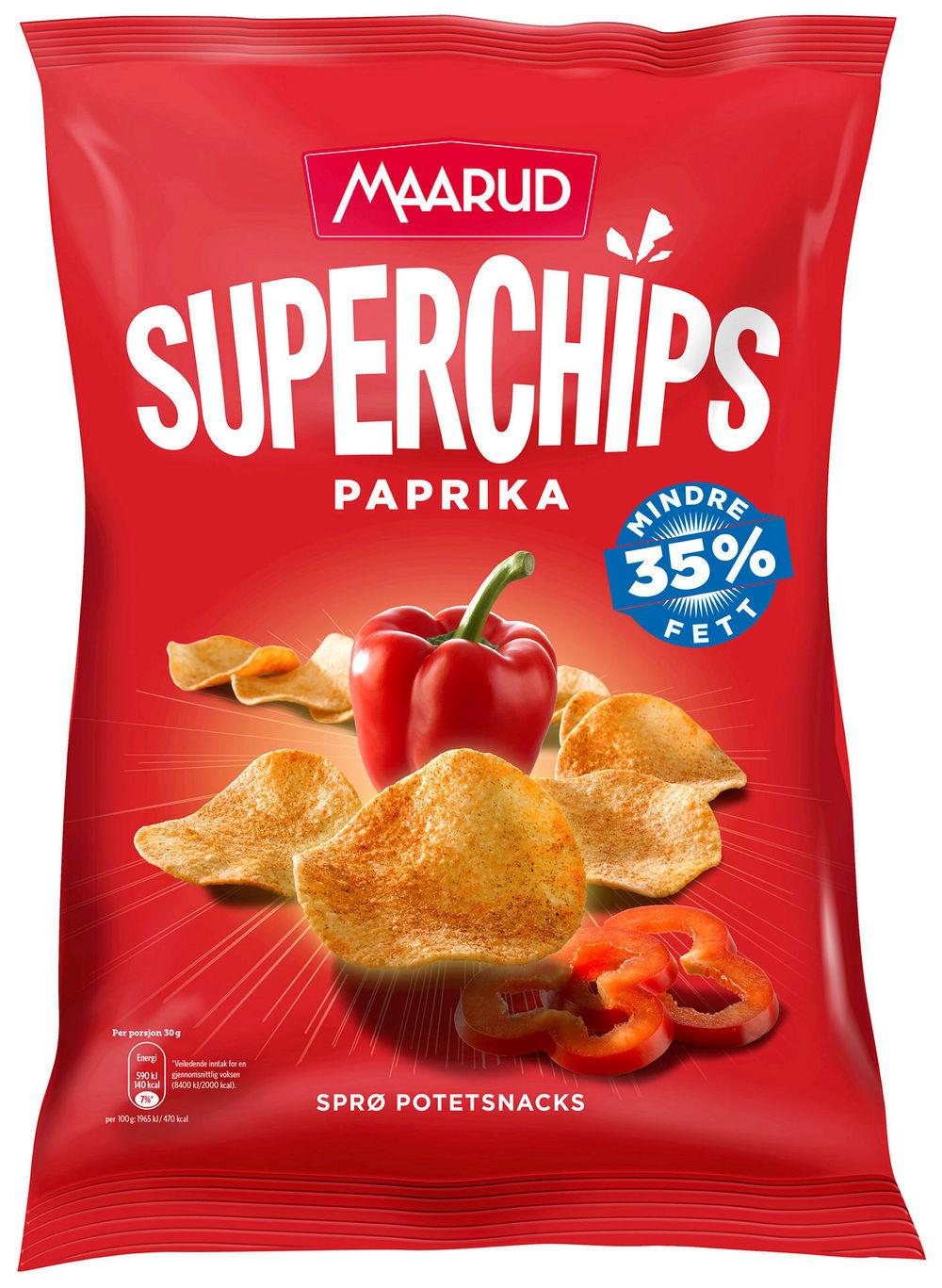 Superchips Paprika 135 g