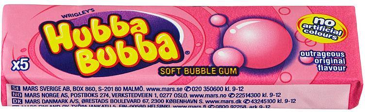 Hubba Bubba Original Fruits 35g