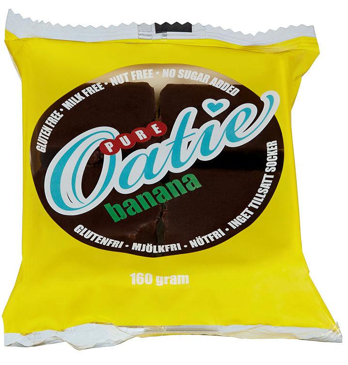 Havrekake Banan glutenfri 160g Pure Oatie