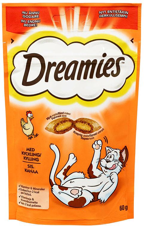 Dreamies Kylling Kattesnacks 60g