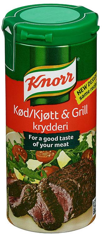 Kjøtt&amp;Grillkrydder 90g boks Knorr