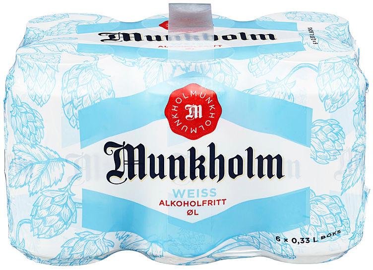 Munkholm Weiss 0,33lx6 boks