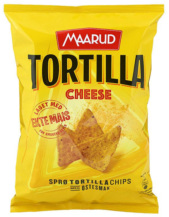 Tortillachips Cheese 185g Maarud