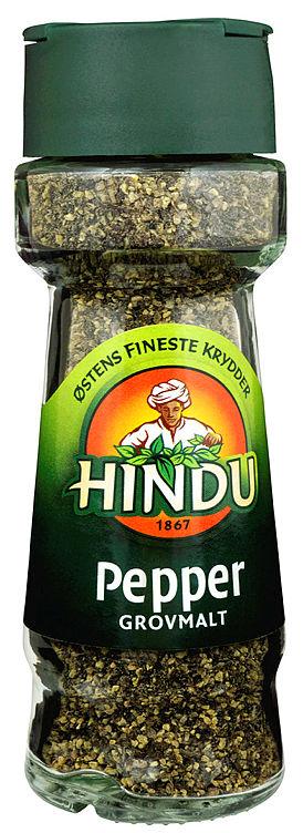 Pepper Grovmalt 36g glass Hindu