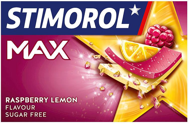 Stimorol Max Raspberry Lemon 23g