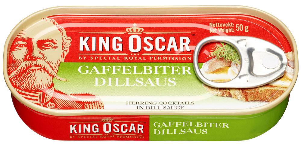 Gaffelbiter i Dill 50 g