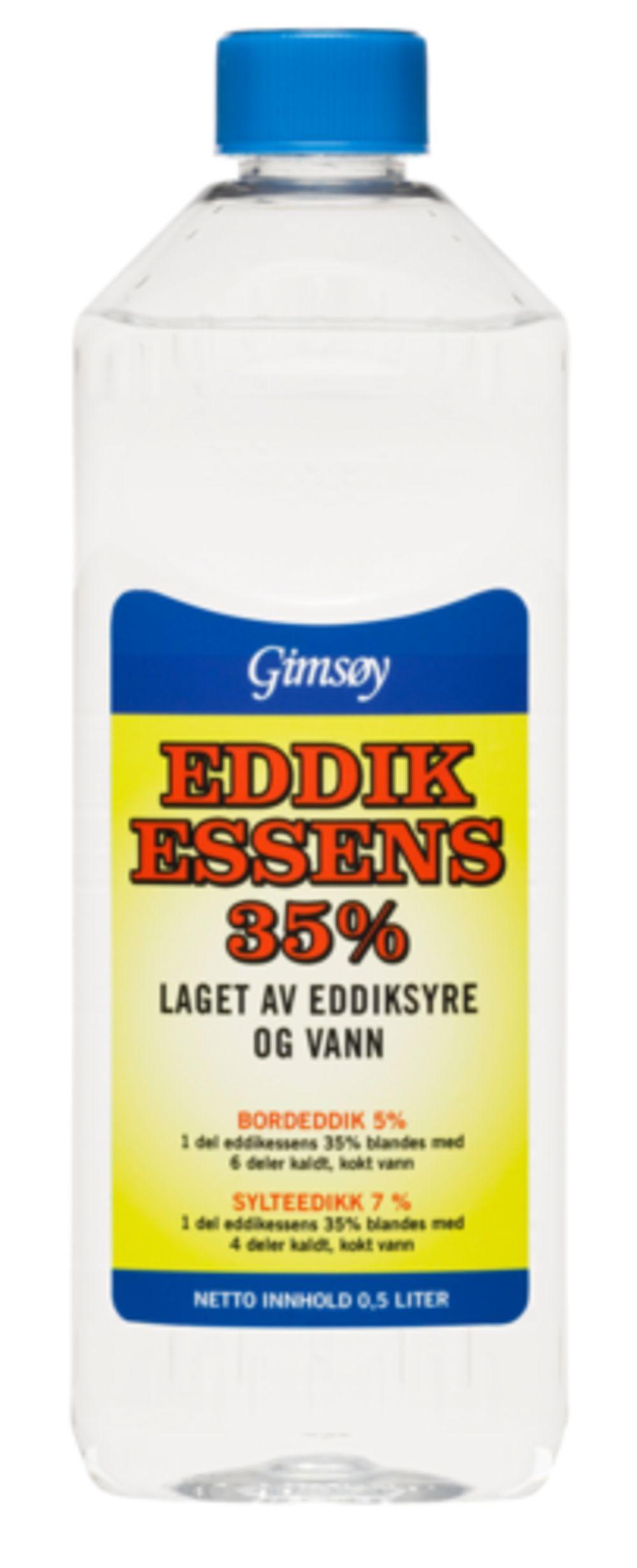 Eddikessens 35% Klar, 500 ml