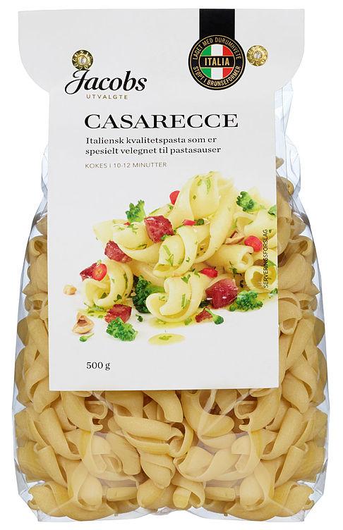 Pasta Casarecce 500g Jacobs Utvalgte