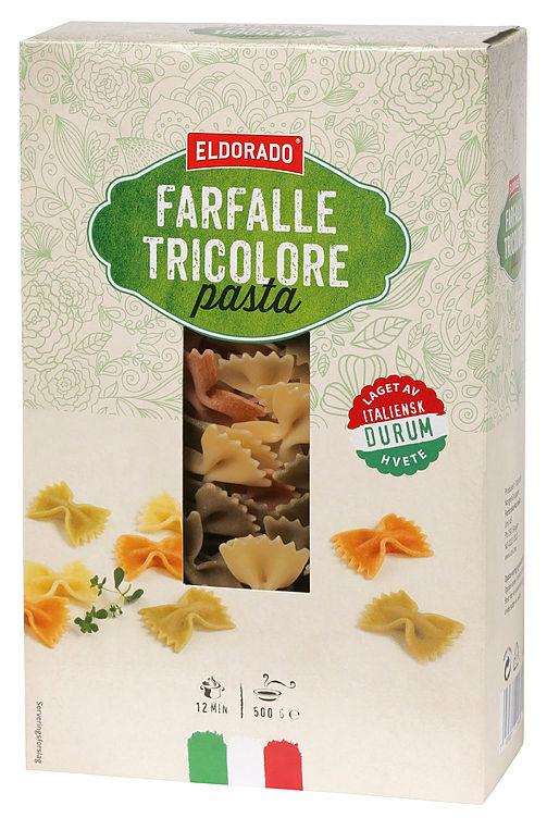 Farfalle Tricolore 500g Eldorado
