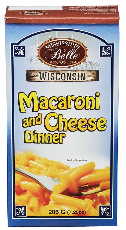 Macaroni &amp; Cheese Dinner 206g Missisippi Belle