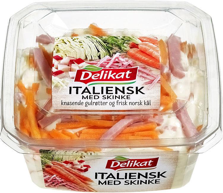 Italiensk Salat m/Skinke 320g Delikat