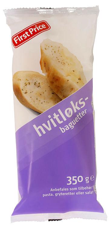 Hvitløksbaguetter 2pk First Price