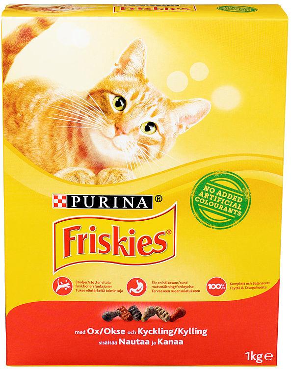 Friskies Okse/Kylling/Lever 1kg