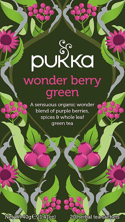 Wonder Berry Green Urtete 20stk Pukka