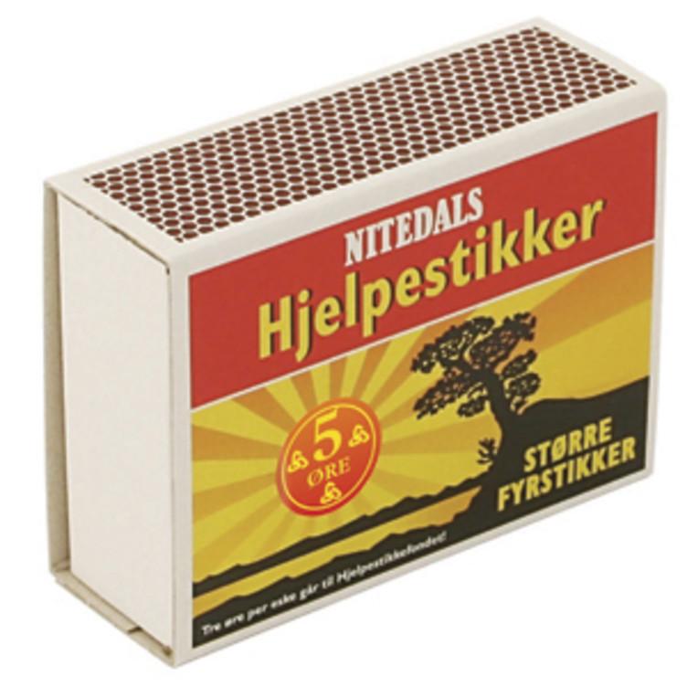 Nitedals Fyrstikker Husholdningseske 3-pk