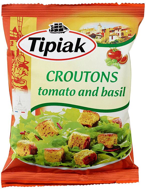 Croutons Sundriedtomat&amp;Basil 50g Tipiak
