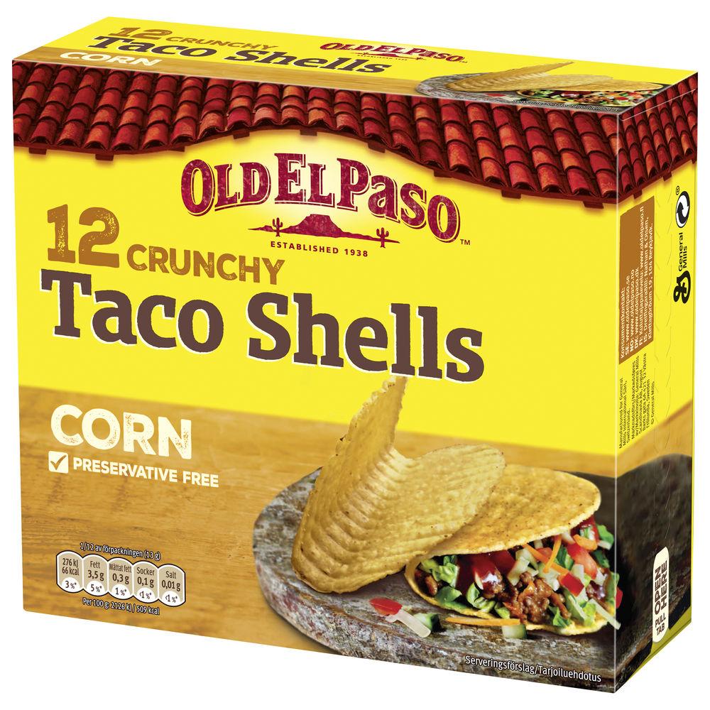 Taco Shells 12pk, 156 g