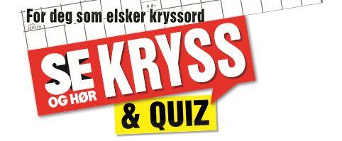 Se og Hør Kryss&amp;Quiz