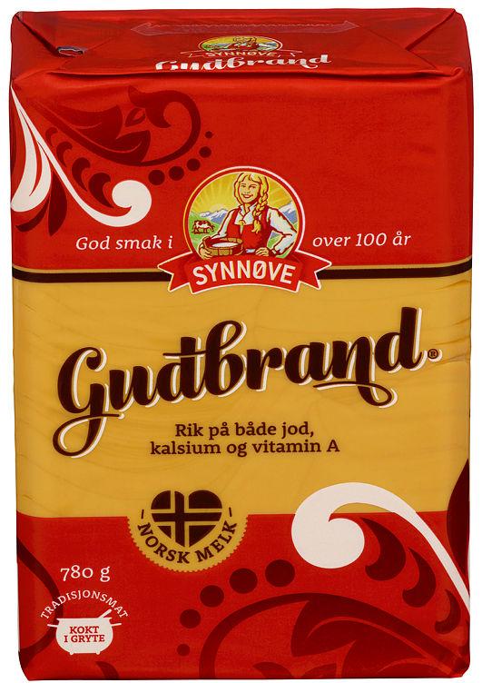 Gudbrand Brunost 780g Synnøve