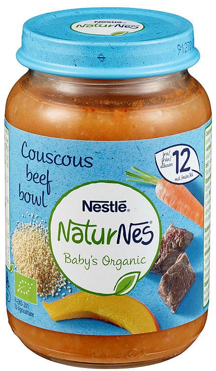 Naturnes 12mnd Couscous Biff 190g Nestle