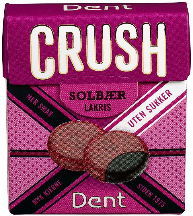 Dent Crush Solbær/Lakris 25g