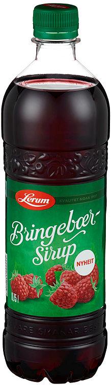 Bringebærsirup 0,75l Lerum