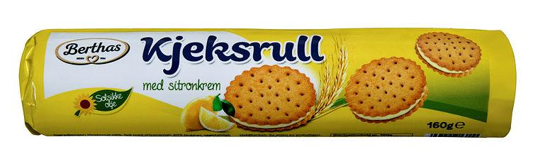 Kjeksrull Sitron 160g Berthas