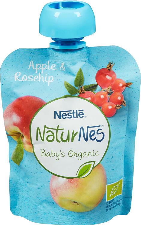 Naturnes Eple&amp;Rosehip 90g Nestle