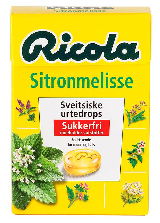 Ricola Sitron Sukkerfri 50g