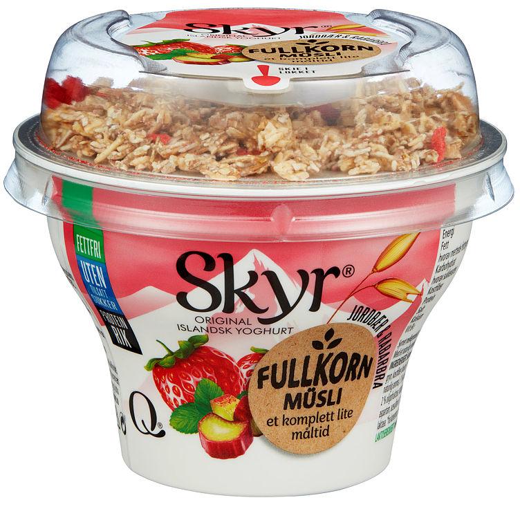 Skyr Jordbær m/Musli 160g Q