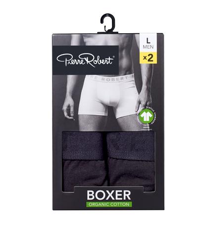 Gots Boxer Men Basic Mix L 2pk Pierre Robert
