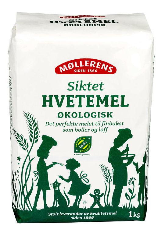 Hvetemel Siktet Økologisk 1kg Møllerens