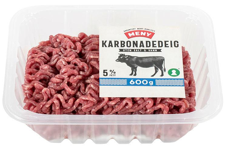 Karbonadedeig 5% u/Salt&amp;Vann 600g